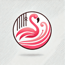 Flamingo Flow Fitness logo